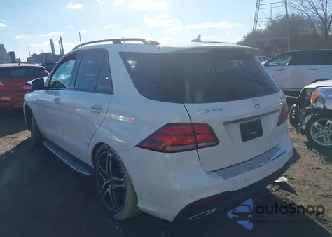 2018 Mercedes-Benz Gle 400 4Matic из США, поврежденный, VIN 4JGDA5GB0JB163073